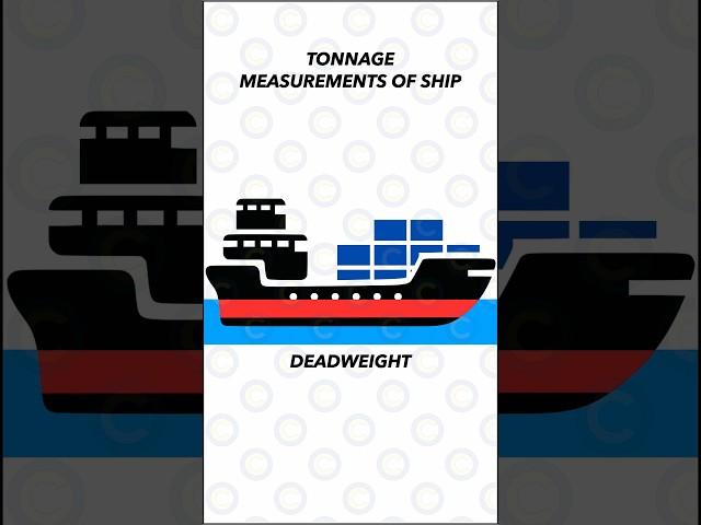 Tonnage terminologies! #ship #deadweight #GrossTonnage #NetTonnage #mariner #maritime #OceanCadence
