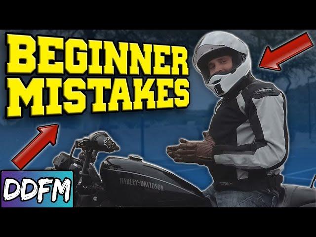 7 Stupid But Common Beginner Motorcycle Mistakes