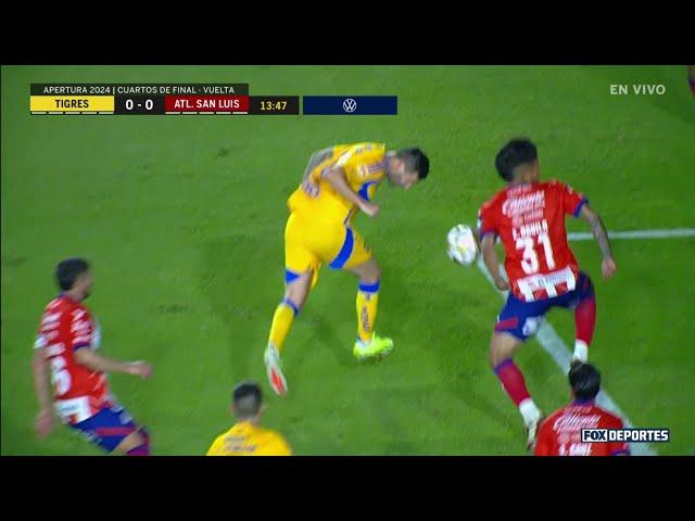  ¿ERA PENAL A FAVOR DE TIGRES? | Tigres 0-0 Atlético San Luis | Cuartos de Final | Liga MX