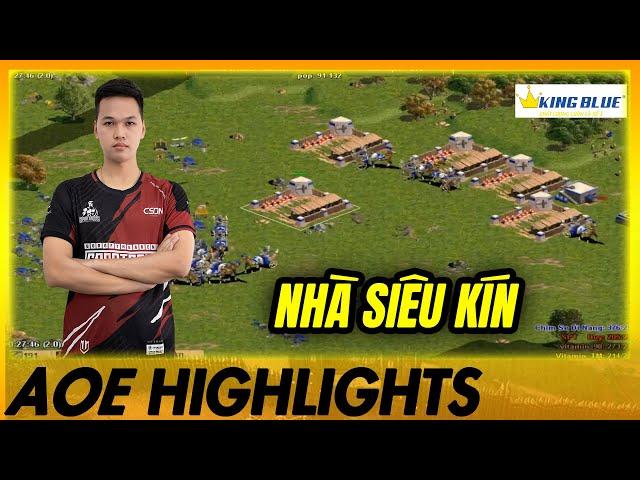 THẾ NHÀ KÍN NHẤT NĂM 2024 của Chim Sẻ Đi Nắng | AoE Highlights #aoe