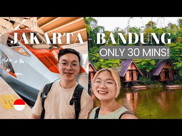 Jakarta to Bandung: Indonesia High Speed Train and Explore Bandung 