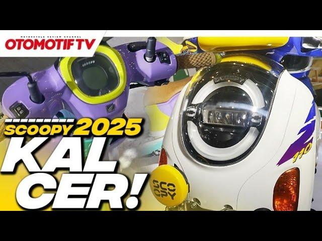 MODIFIKASI HONDA SCOOPY 2025 PERTAMA DI DUNIA, TAMPIL STYLISH DAN KALCER! | Otomotif TV