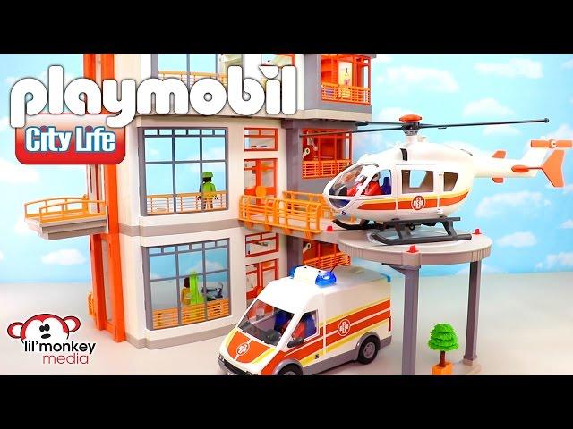 Massive Playmobil City Life Collection!  Children's Hospital and 11 Add-on Sets!