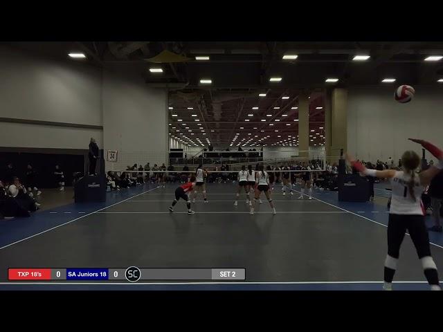 AVC - Game 3 - Tx Performance 18s Black vs SA Juniors 18 Adidas