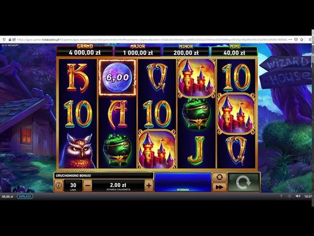 Total Casino Fire Blaze Jackpot Blue Wizard