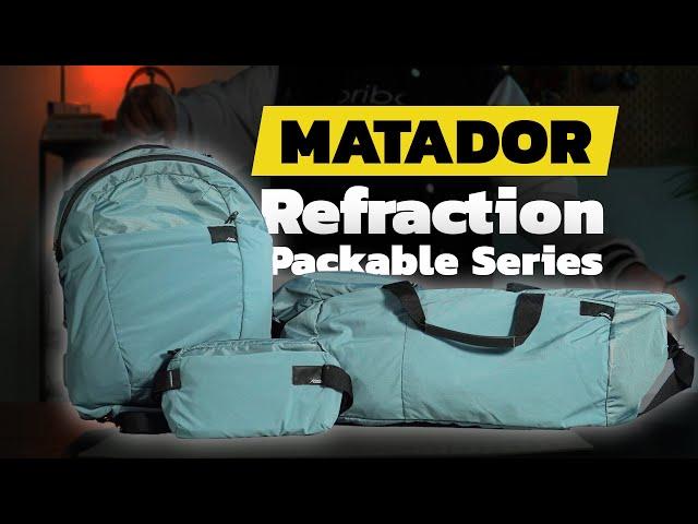 These Bags Fit in the Palm of Your Hand! Meet the Matador Refraction Packable Series"