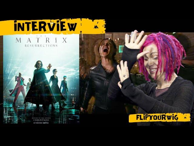 LANA WACHOWSKI on why she had to bring back NEO & TRINITY (MATRIX RESURRECTIONS)