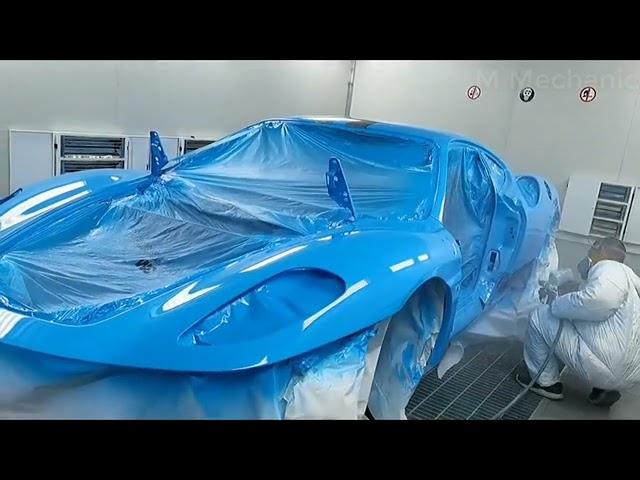 Rebuilding a FERRARI F430 In 8 Minutes.