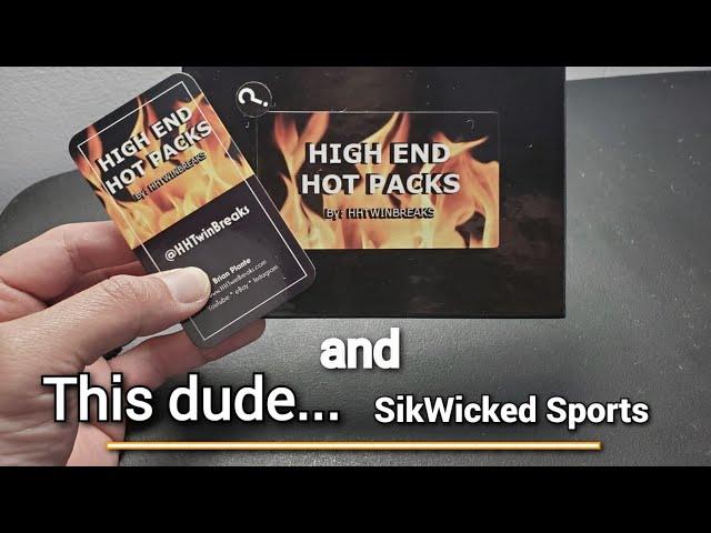 HHTwinBreaks Mystery Hot Pack - This dude... SikWicked Sports. #HHTwinBreaks