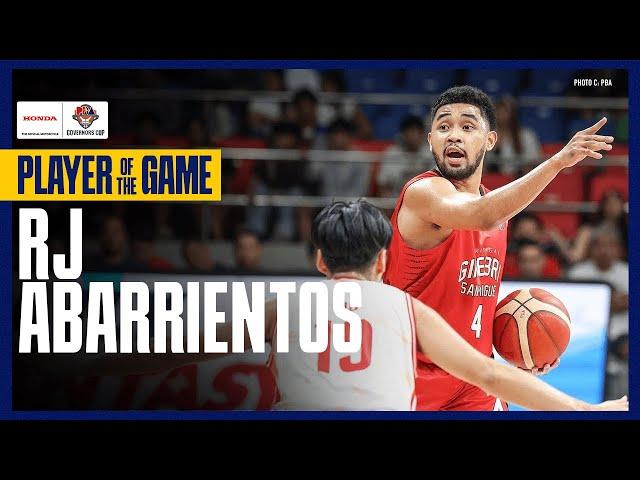 Rj Abarrientos HITS 24 POINTS for GINEBRA | PBA Season 49 Governors' Cup | HIGHLIGHTS