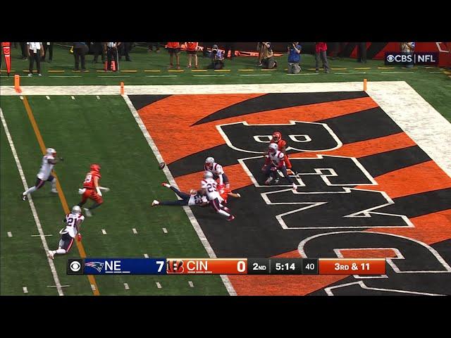 17-yard Loose Ball Recovery by Marcus Jones