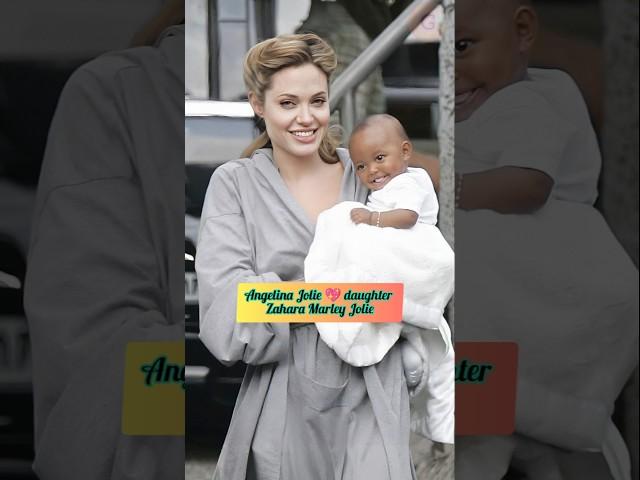 Angelina Jolie with her daughter Zahara, time flies #cute #trend