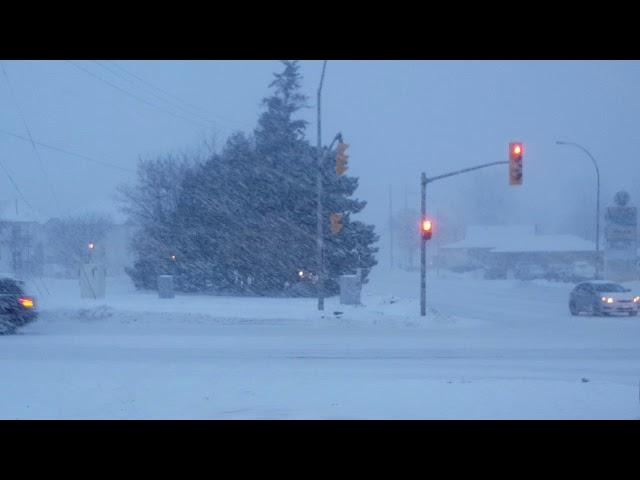 Heavy Snowfall of 2018 In South Ontario Canada.