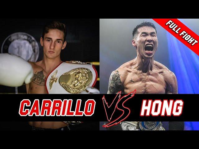 Nico Carrillo vs Kenny Hong at Lion Fight 59 Gothenburg