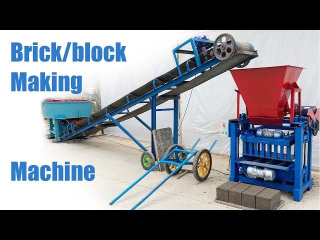 Top 3 Brick Making Machine for Sale - Cement Block Making Machine Manufacturer & Supplier #bricks