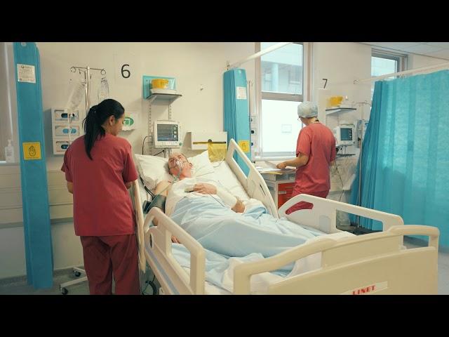 Undergoing surgery at University Hospitals Bristol
