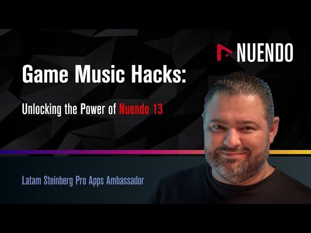 Game Music Hacks: Unlocking the Power of Nuendo 13.