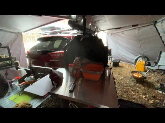 OVS 270 Awning Walls - winter camping