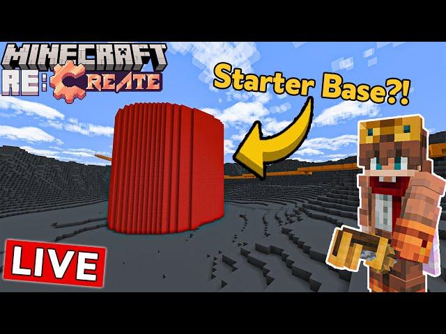 Creative STARTER BASE Planning :: Minecraft Re:Create SMP