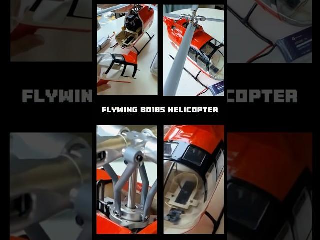 Easy to fly! FLYWING BO105 RC Helicopter #razordon #rc #gps #rtf