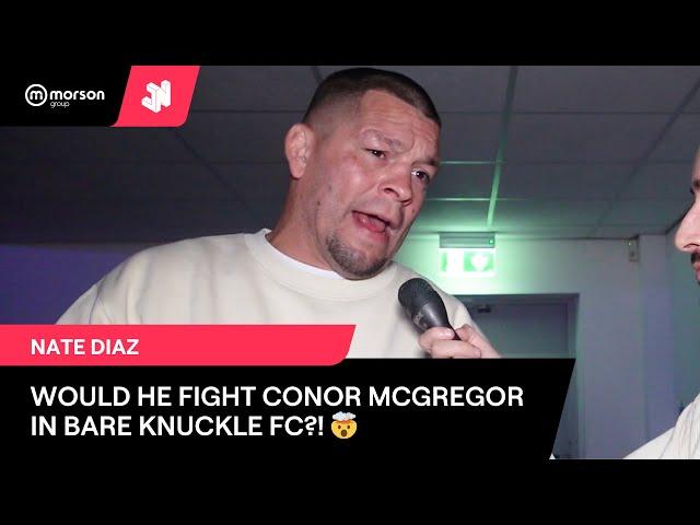 NATE DIAZ ON CONOR MCGREGOR BARE KNUCKLE FIGHT?! , possible UFC return, Jake Paul & more‼️