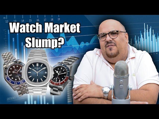 Watch Market Slump ? Prices For Rolex, Patek, Omega, Tudor and More !