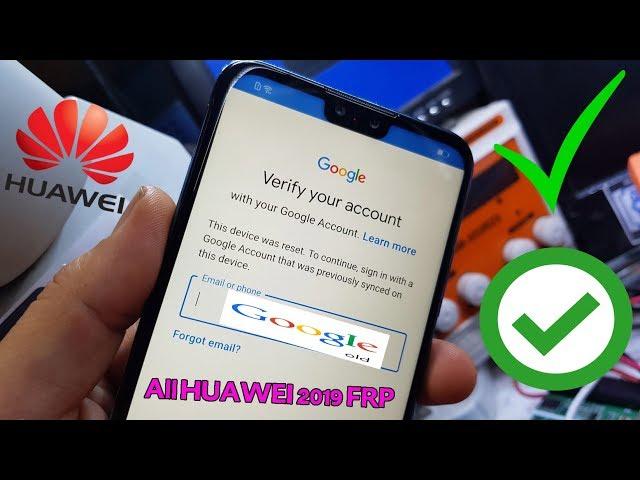 All HUAWEI 2019 Y9 FRP/Google Lock Bypass Android 8.1.0/EMUI 8.2.0