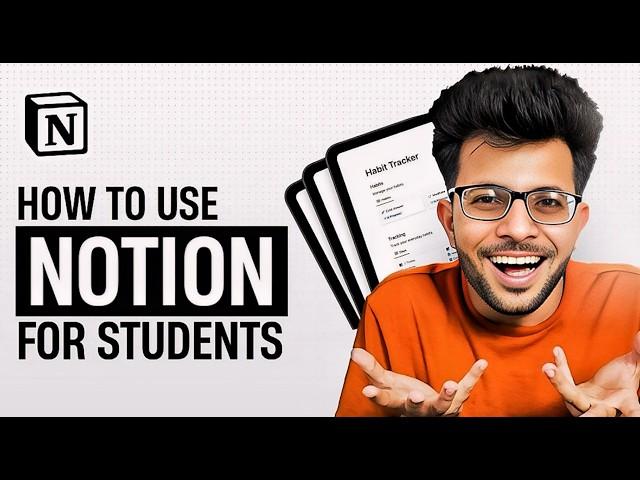 How to Use Notion for Beginners  [ Student Edition with Free Templates ] ‍