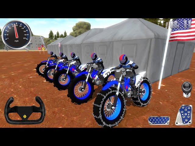 US Jogos De Motos - Xtreme Racing Dirt Motocross dois Polícia #1 - Offroad Outlaws Android GamePlay
