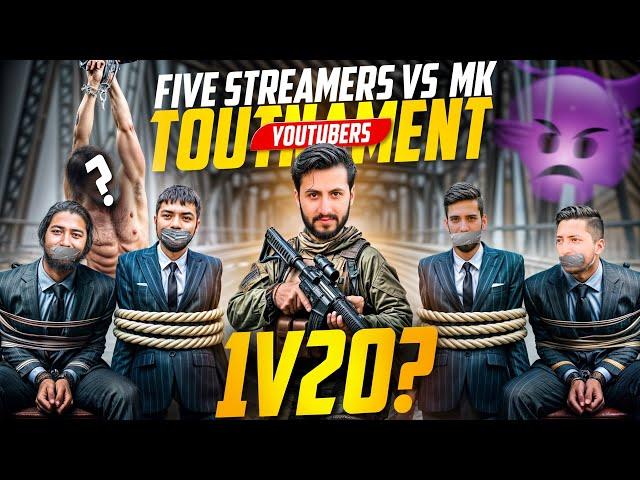 5 Streamers Shocked By MK  4X | Youtubers Tournament | MK Gaming