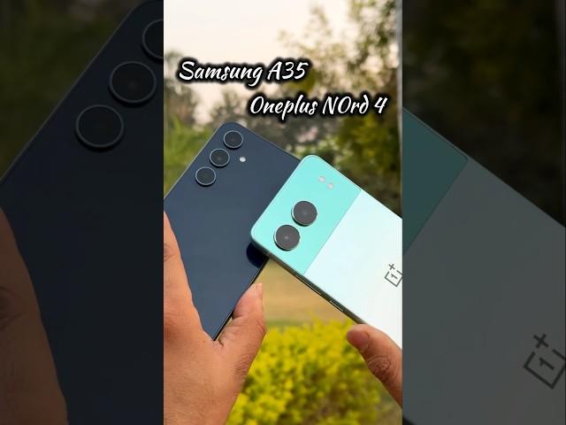 Samsung A35 vs Oneplus Nord 4 Camera Stabilization Test #samsunga35 #oneplusnord4 #trending #shorts