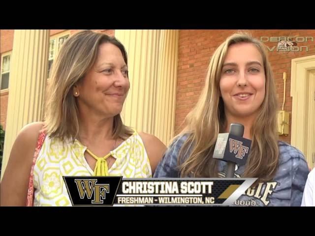 #WFU20 Freshman Move-In Day