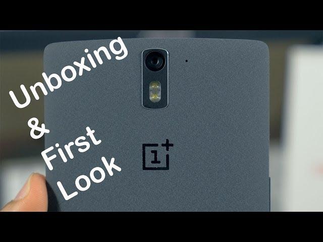 OnePlus One Unboxing and First Impressions! (4K)