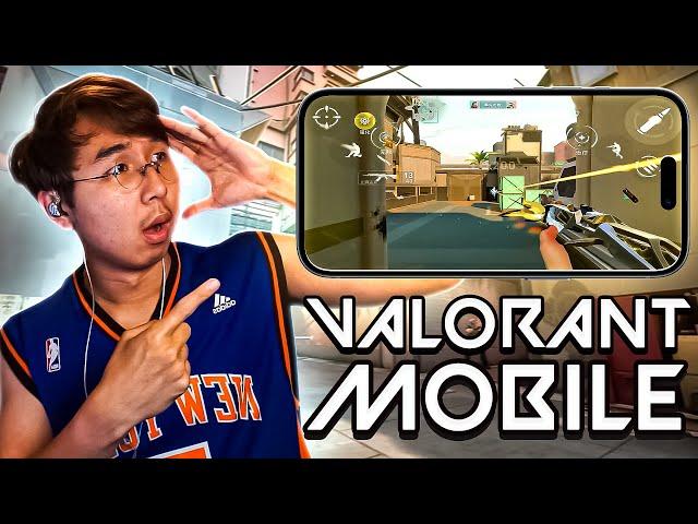 PRO VALORANT PLAYER REACTS TO VALORANT MOBILE