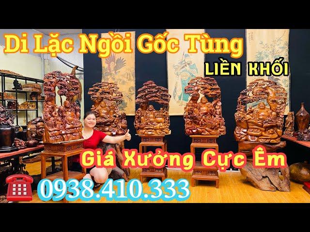 Báo Giá 5 Tượng Di Lặc Ngồi Tùng Gỗ Hương Ta To Đẹp Liền Khối Mẫu Mới Nhất Gia Chủ Không Nên Bỏ Lỡ