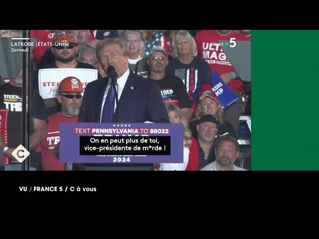 VU du 22/10/2024 : Trump insulte Harris