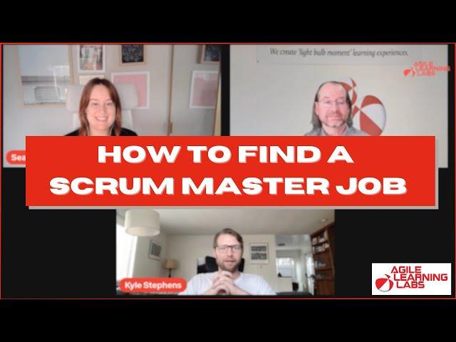 How To Find A Scrum Master Job