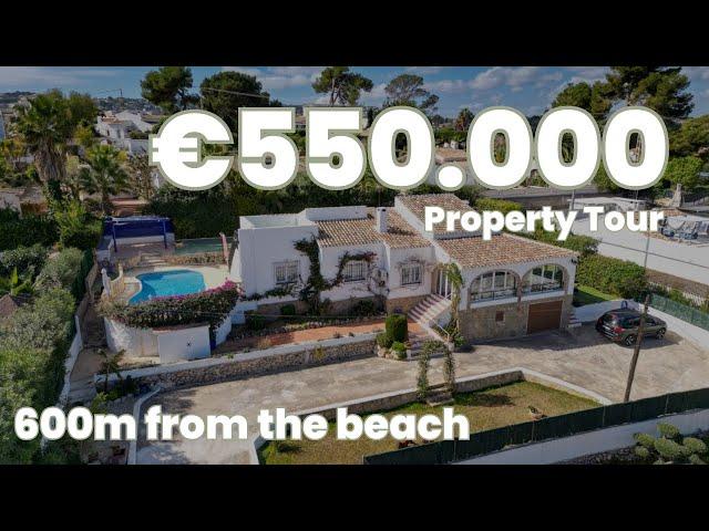 Inside a Beautiful Javea Property at Only 600 Meters from The Beach