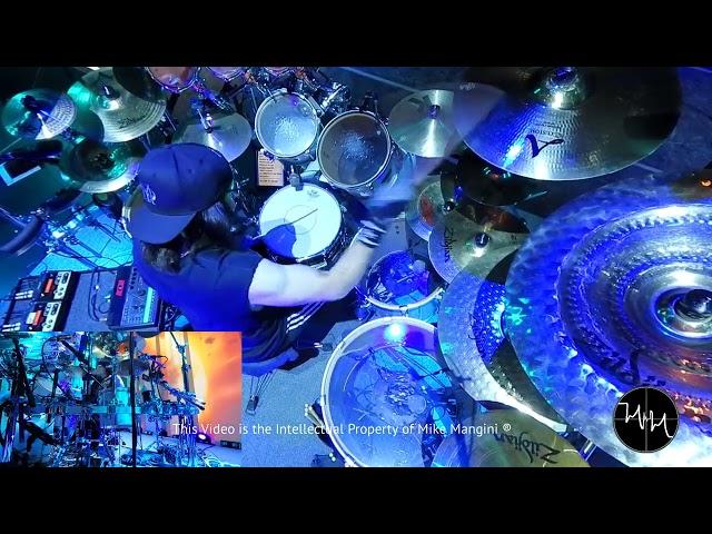 Mike Mangini  Drum Cam The Alien Live w/Album Music