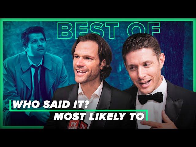 SUPERNATURAL Cast Plays Who Said it? | Most LIkely To | Jared Padalecki, Jensen Ackles