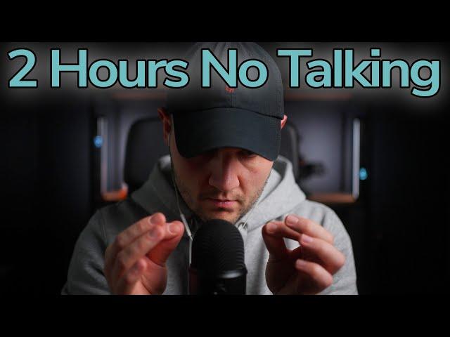 ASMR 2 Hours of Hand Sounds & Tapping - No Talking Just Sounds