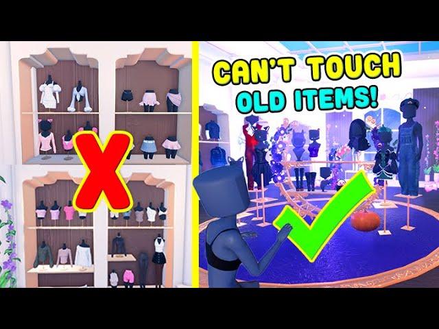 DON'T TOUCH OLD ITEMS! In Dress To Impress CHALLENGE! DTI on ROBLOX PRO Challenge