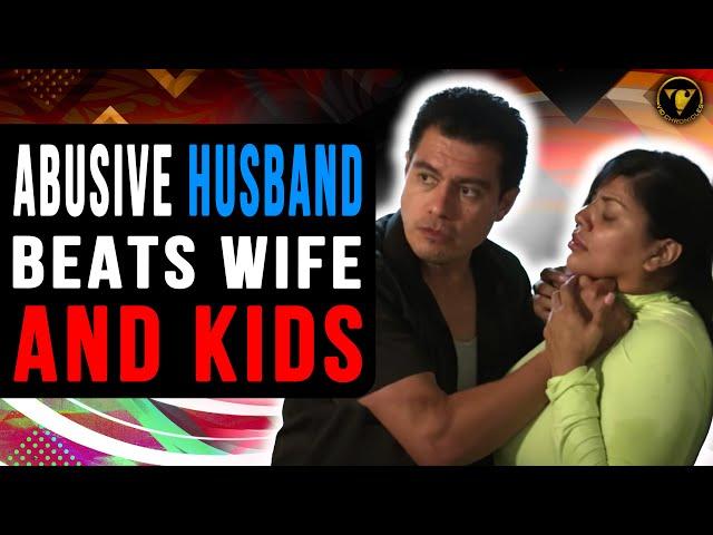 Abusive Husband Beats Wife And Kids, He Learns His Lesson.