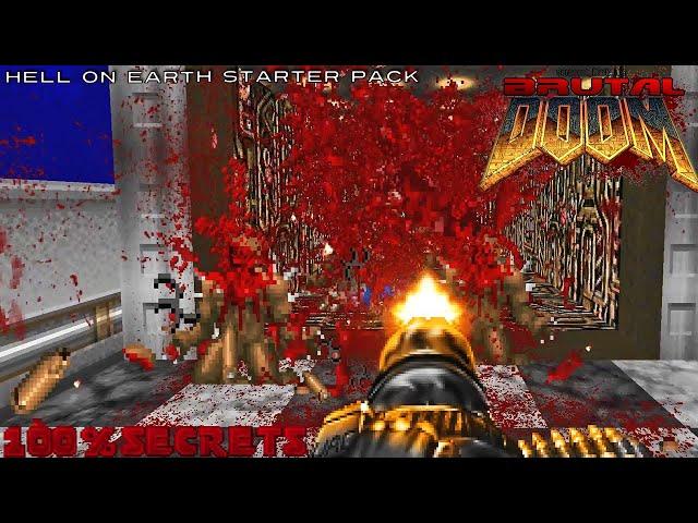 BRUTAL DOOM v20b Hell On Earth Starter Pack #1 [100% SECRETS]