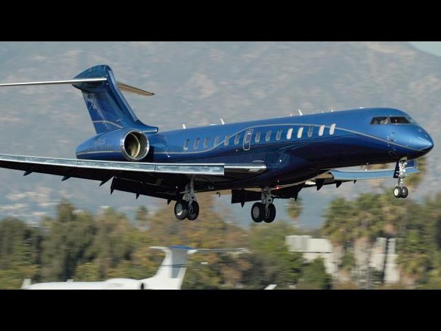 Private Jets at Van Nuys Airport: Stunning Landings and Takeoffs!