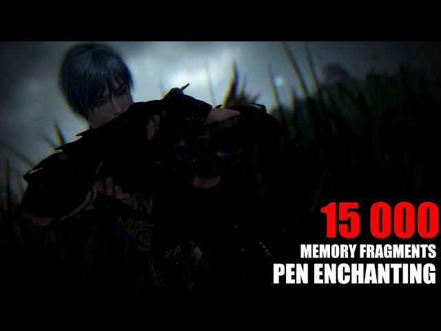 Black Desert PEN Enchanting for 15 000 memory fragments by One Stream (17 hr)