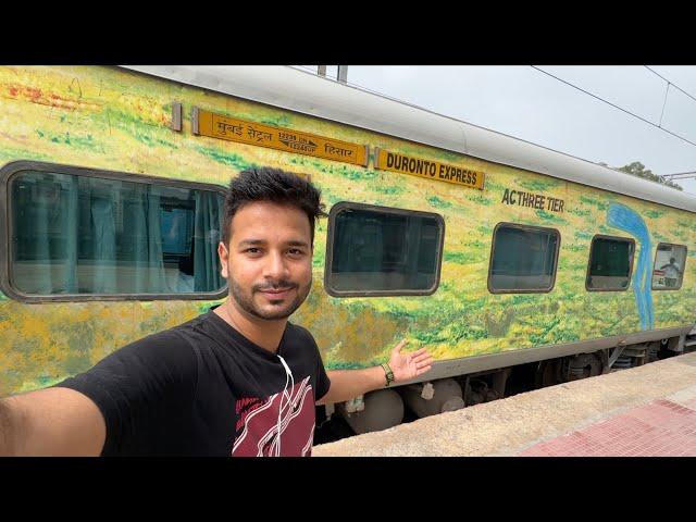 12240 Hisar Mumbai Duranto 3AC experience * Ye route anokha hai *