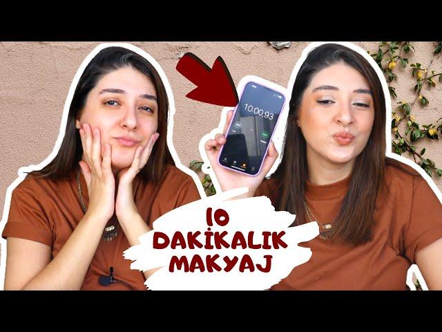 10 DAKİKADA GÜNLÜK MAKYAJ  ⏰  SABAH 08:00'DE İŞE GİDENLER İÇİN PRATİK MAKYAJ (UYGUN FİYATLI)