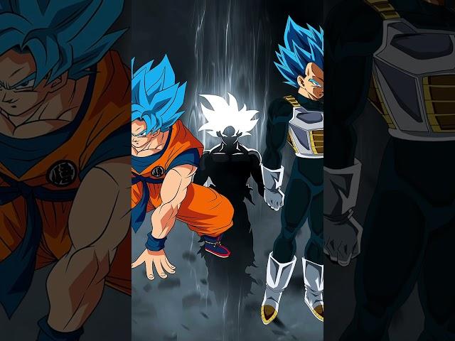 Goku (all forms) vs Vegeta (all forms)