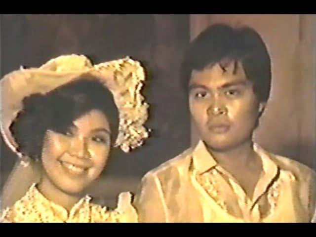 Restored Vasquez-Libunao Wedding 1983 San Miguel, Bulacan